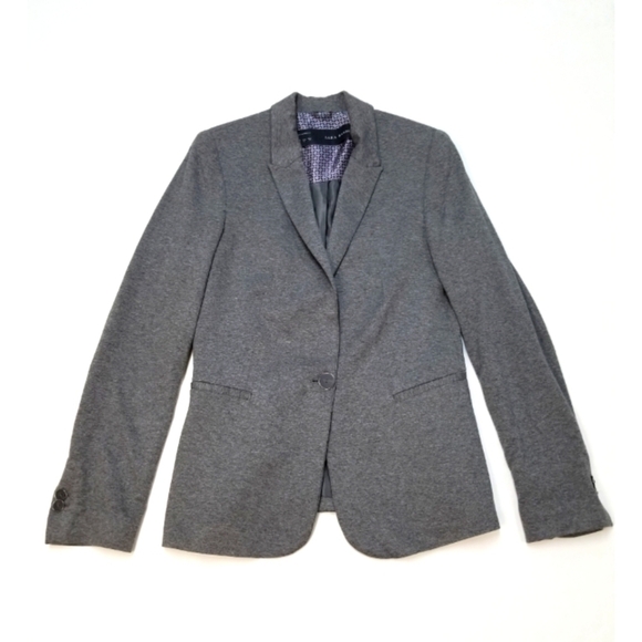 Zara Basic Soft Viscose Blazer, Size Small - Picture 1 of 9